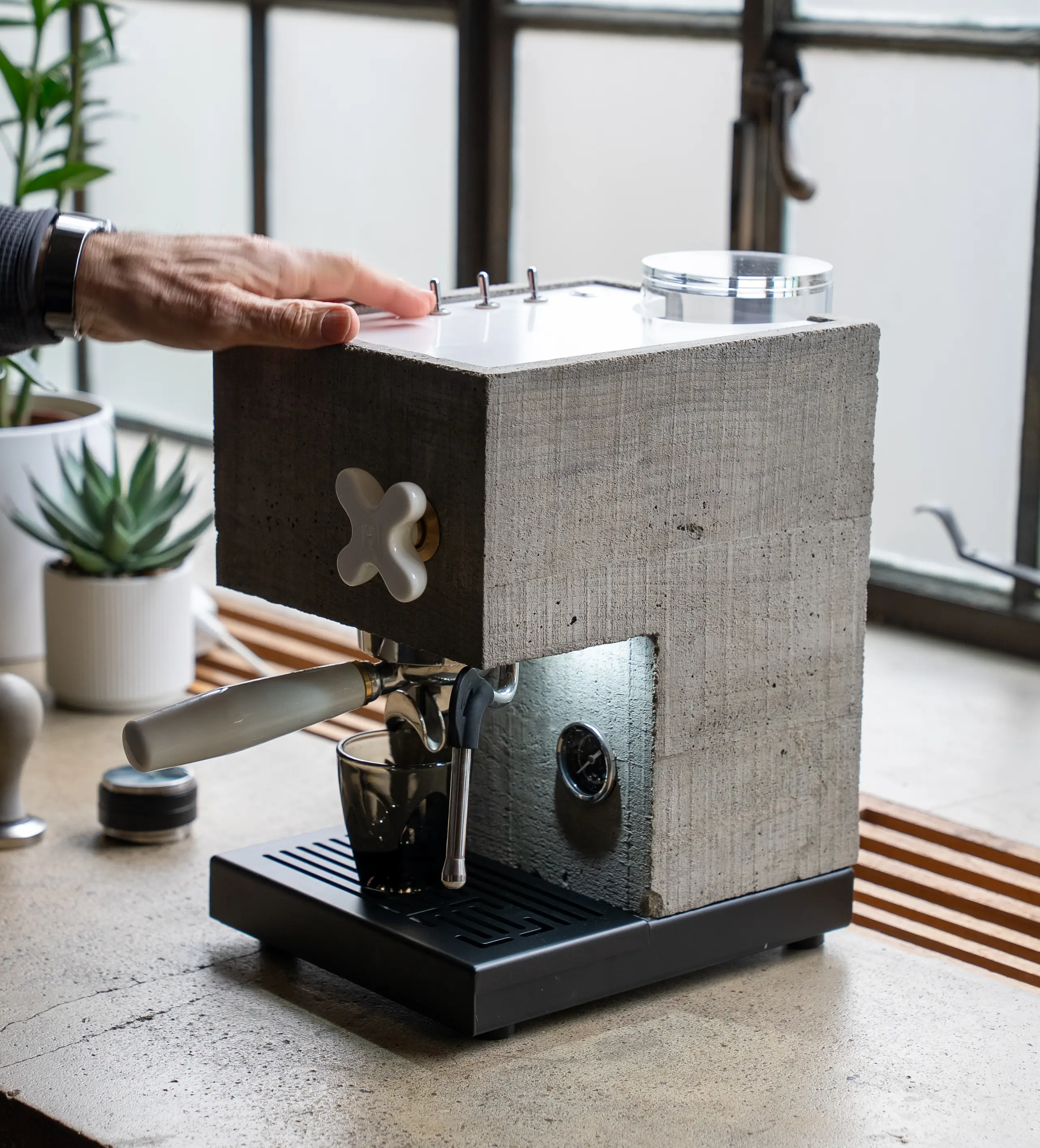 R2 Concrete Espresso Machine 2
